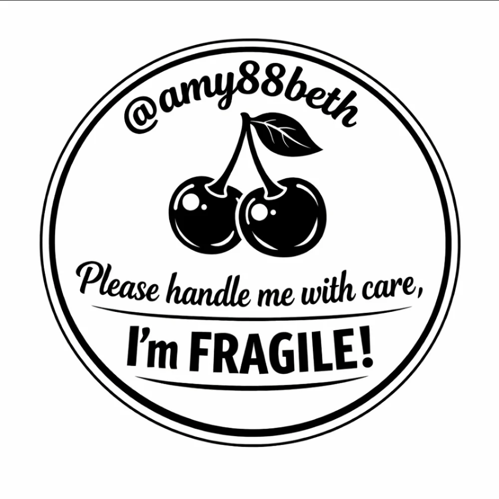 @amy88beth Cherry Themed Custom Stickers